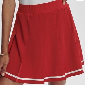 Varley Clarendon Haute Red Tennis Skort